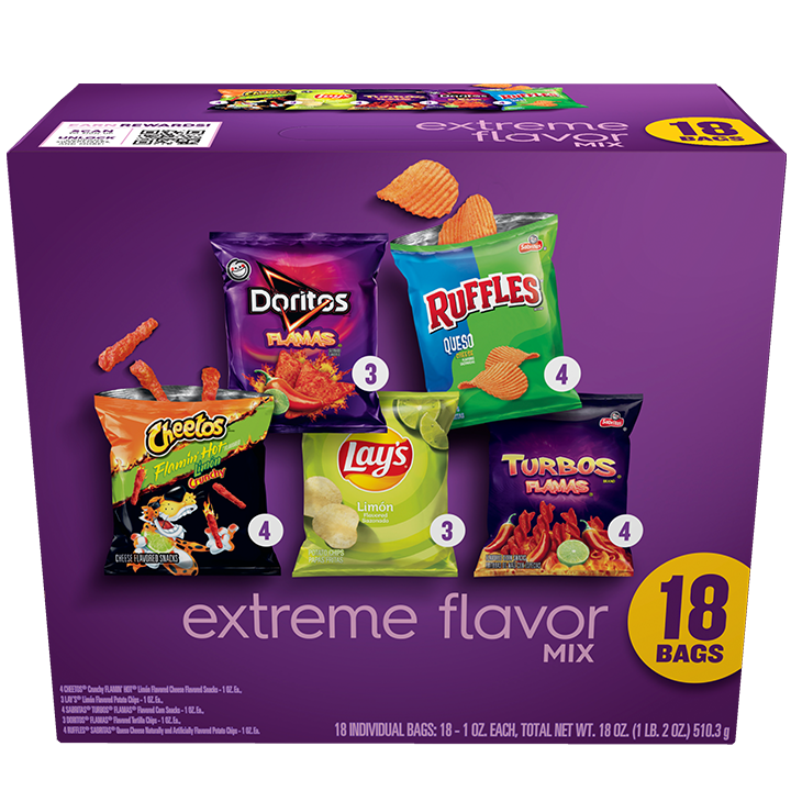 FRITO-LAY® Extreme Flavor Mix 18 Variety Pack