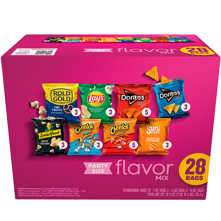 FRITO-LAY® Flavor Mix Party Size Variety Pack